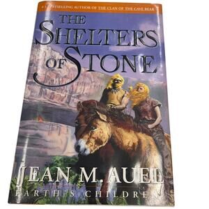 Signed Shelters of Stone Jean M Auel 1st Edition HC DJ 2002